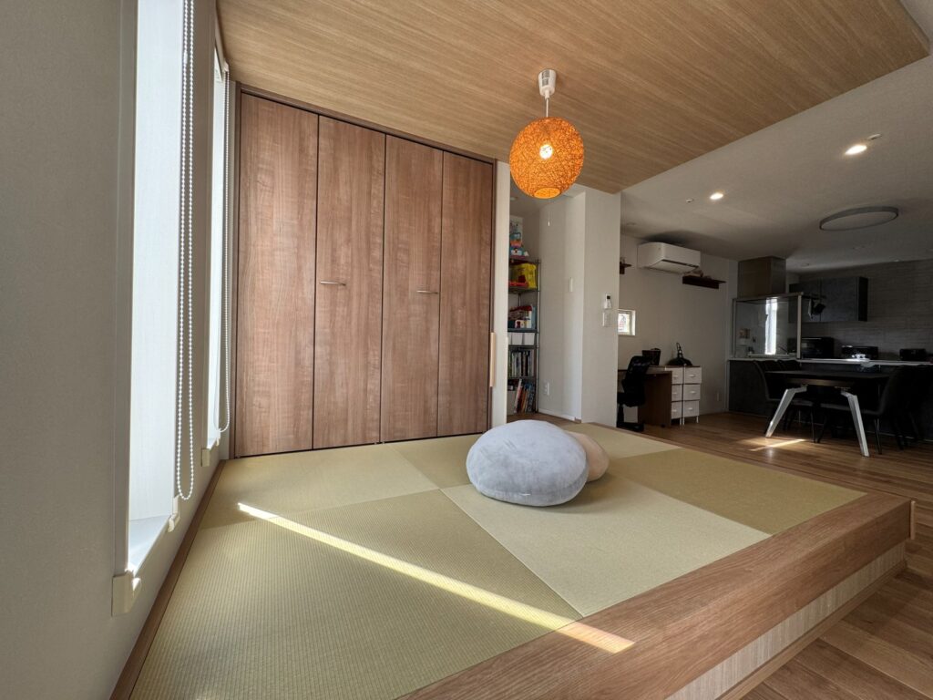 我が家の小上がりの和室